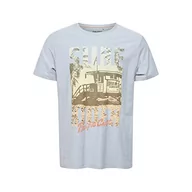 Koszulki męskie - Blend Męski T-shirt T-shirt, 164010/Dusty Blue, XL, 164010/Dusty Blue, XL - miniaturka - grafika 1