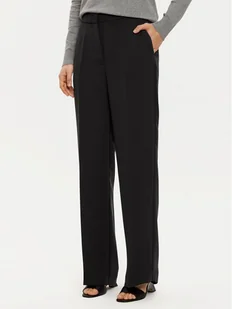 Tommy Hilfiger Spodnie materiałowe WW0WW45445 Czarny Regular Fit - Spodnie sportowe damskie - miniaturka - grafika 1