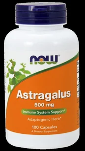 Now® Foods NOW Astragalus (Traganek), 500 mg, 100 kapsułek - Suplementy naturalne - miniaturka - grafika 2