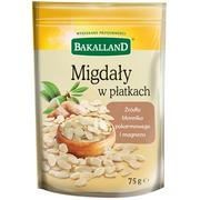 Batony proteinowe - BAKALLAND Migdały W Płatkach 75g - miniaturka - grafika 1