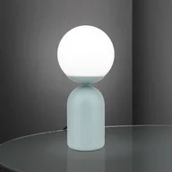 Lampy stojące - ORION Lampa stołowa Stanley, jasnozielona, wysokość 32 cm, ceramika/szkło - miniaturka - grafika 1