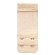 Akcesoria do bielizny - INF 2 haczyki 2 rzędy odstępu Przedłużacz biustonosza Pasek przedłużający biustonosz, 5 szt Czarny + jasny kolor skóry - miniaturka - grafika 1