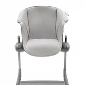 Krzesełka do karmienia - Beaba, Miękki wkład Junior do krzesełka do karmienia Up&Down, Grey - miniaturka - grafika 1