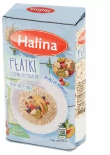 Halina PŁATKI JĘCZMIENNE BŁYSKAWICZNE 400G - Płatki śniadaniowe i musli - miniaturka - grafika 1
