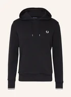 Moda i Uroda OUTLET - Fred Perry Bluza Z Kapturem m2643 schwarz - miniaturka - grafika 1