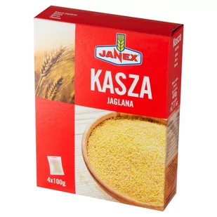 Janex Kasza jaglana 400 g (4 x 100 g) - Kasza - miniaturka - grafika 1