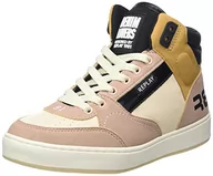 Buty dla chłopców - Replay Cobra 5 sneakersy dla chłopców i dziewczynek, 3145BLACK Cream Old PINK, 31 EU - miniaturka - grafika 1
