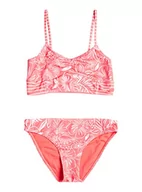 Stroje kąpielowe dla dziewczynek - Quiksilver Vacay for Life Crop Top Set Bikini Dziewczęce (Zestaw 1) - miniaturka - grafika 1