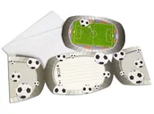 Kartki okolicznościowe i zaproszenia - CREATIVE zaproszenie na urodziny z motywem stadionu piłkarskiego, A, wielokolorowy - miniaturka - grafika 1