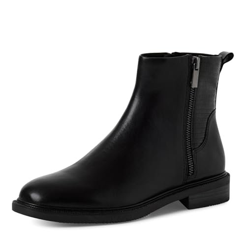 Marco Tozzi Damskie 2-25308-45 modne kozaki, Black Comb, 36 EU, czarny Comb, 36 EU
