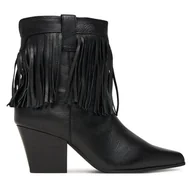 Botki damskie - Botki Aldo Jollene 14088517 Czarny - miniaturka - grafika 1