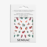Ozdoby do paznokci - Semilac Naklejki Wodne Do Paznokci Art Jungle 17 - miniaturka - grafika 1