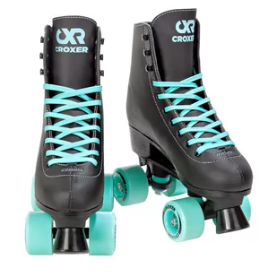 Wrotki Croxer Alessa Black/Mint - Wrotki - miniaturka - grafika 1