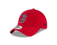 Czapki damskie - New Era Boston Red Sox MLB Core Classic Czerwony Regulowana 9Twenty Czapka - One-Size - miniaturka - grafika 1
