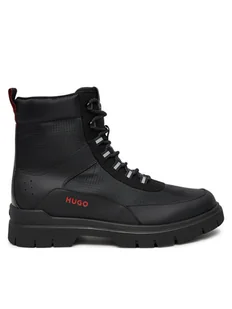 Hugo Kozaki Ryan Hito Mxstr 50537851 Czarny - Buty zimowe męskie - miniaturka - grafika 1