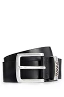 Paski - BOSS Męski pasek Jen-Loop_Sz40, Black1, 115, czarny (Black1) - miniaturka - grafika 1
