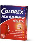 Przeziębienie i grypa - GlaxoSmithKline Coldrex MaxGrip + vit C 12 szt. - miniaturka - grafika 1