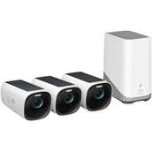 Kamery IP - Eufy S330 EufyCam 3 (3+1) Bezprzewodowy system kamer, Kolor: Biały - miniaturka - grafika 1