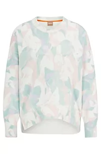 BOSS C_floranna damska bluza z dzianiny, Open Miscellaneous967, L - Bluzy damskie - miniaturka - grafika 1