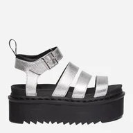 Sandały damskie - Sandały damskie Dr. Martens 30715058 38 (5UK) 23.5 cm Srebrne (190665548280) - miniaturka - grafika 1