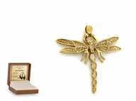 Zawieszki - Ciesielscy Złota zawieszka 585 fantazyjna prezent grawer CS-ZA_6480_-0-585 - miniaturka - grafika 1