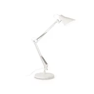 Lampy stojące - Ideal Lux Lampa biurkowa SALLY TL1 TOTAL biała 193946 - miniaturka - grafika 1