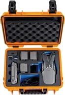 Walizki i skrzynie na sprzęt fotograficzny - Walizka B&W Drone Cases Typ 3000 do DJI Mavic 2 (Pomarańczowa) - miniaturka - grafika 1