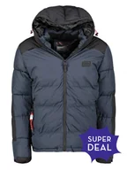 Kurtki męskie - Geographical Norway Kurtka pikowana w kolorze granatowo-czarnym - miniaturka - grafika 1