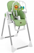 Krzesełka do karmienia - KRZESŁO DO KARMIENIA 3w1 pasek do gry 7 wysokości wzrost od 0-6 lat zielony - miniaturka - grafika 1