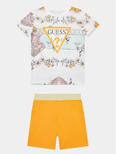 Guess Komplet t-shirt i szorty sportowe I4GG00 K8HM3 Kolorowy Regular Fit - Spodenki damskie - miniaturka - grafika 1