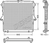 Układ chłodzenia - akcesoria - Chłodnica, układ chłodzenia silnika Denso DRM10118 - miniaturka - grafika 1
