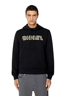 Diesel Męska bluza z kapturem S-Gymnastik Hood-K27, 9xx-0hayt, XXL - Bluzy męskie - miniaturka - grafika 1