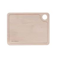 Deski do krojenia - Deska kuchenna drewniana z otworem FLORINA 30 x 23 cm - miniaturka - grafika 1