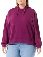 Bluzy damskie - Lee Damska bluza z kapturem, Fixy Violet, XL - miniaturka - grafika 1