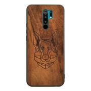 Etui i futerały do telefonów - Drewniane etui Xiaomi Redmi 9 Owczarek Imbuia ForestZone - miniaturka - grafika 1