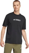 Koszulki męskie - Koszulka męska adidas Terrex Classic Logo czarna JF9143 XS - miniaturka - grafika 1