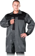 Odzież robocza - FARTUCH OCHRONNY REIS MMF; SZARO-CZARNY (M) - miniaturka - grafika 1