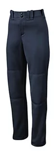 Spodnie damskie - Mizuno Damskie damskie spodnie softball na całej długości dla dorosłych kobiet na całej długości Fastpitch Softball spodnie z obszytym otwartym dnem Grafitowy S - grafika 1