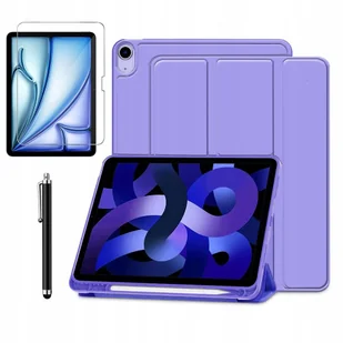 ETUI SMART PENCIL CASE + SZKŁO + RYSIK do Apple iPad Air 11 M2 2024/M3 2025 - Etui do tabletów - miniaturka - grafika 1
