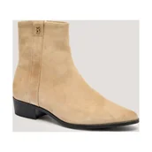 Botki damskie - Tommy Hilfiger Kowbojki | zamsz - miniaturka - grafika 1