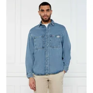 Koszule męskie - Calvin Klein Jeans Jeansowa koszula Relaxed fit - miniaturka - grafika 1