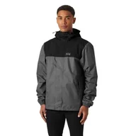 Kurtki męskie - Helly Hansen Męska kurtka przeciwdeszczowa Vancouver, heban, L - miniaturka - grafika 1