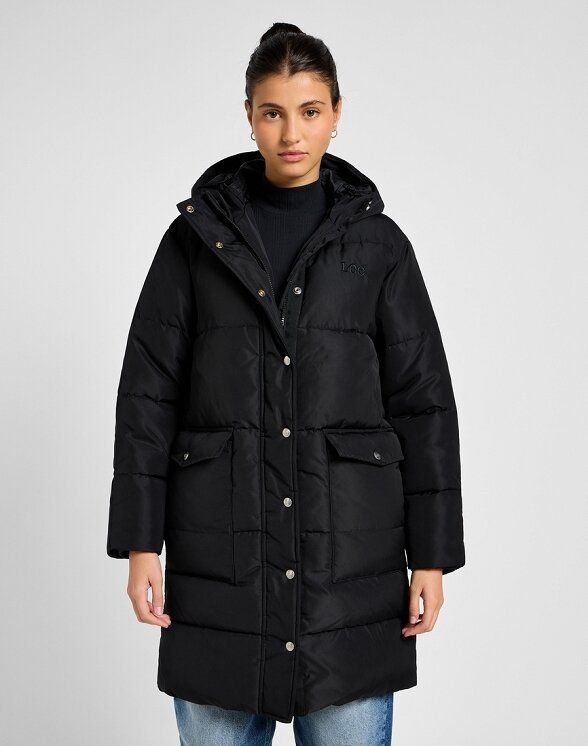 Damska kurtka zimowa Lee LONG PUFFER JACKET L