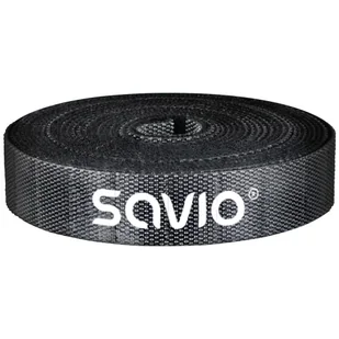 Savio OC-07 Cable binder Czarny - Maskownice do kabli - miniaturka - grafika 2