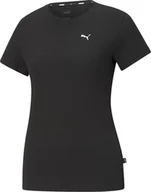 Koszulki i topy damskie - Puma Koszulka damska PUMAESS SMALL LOGO TEE PUMA BLACK-CAT L - miniaturka - grafika 1