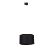 Lampy sufitowe - Żyrandol na lince do 3-faz. syst. szynowego TRACER 1xE27/15W/230V śr. 38 cm czarny - miniaturka - grafika 1