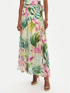 Guess Spódnica midi W5GD66 WH9Z2 Kolorowy Regular Fit - Spódnice - miniaturka - grafika 1