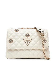 Guess Torebka Everlee Mini HWEG8 679780 Biały - Torebki damskie - miniaturka - grafika 1