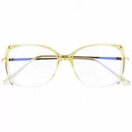 Dodatki do strojów karnawałowych - OKULARY ZERÓWKI Z FILTREM BLUE LIGHT DO KOMPUTERA - miniaturka - grafika 1