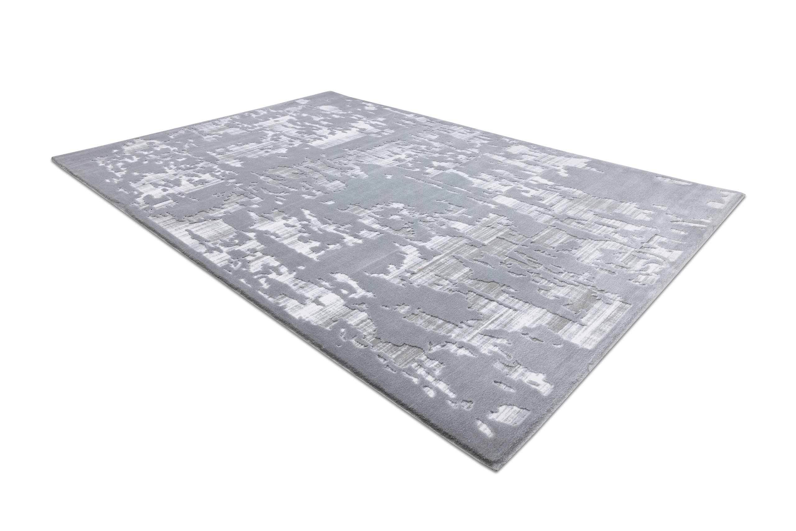 Dywan AKRYL USKUP Beton 9486 szary 80x300 cm